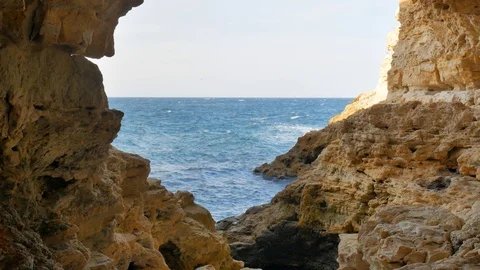 Inside of mainsail.  库存影片 86043949