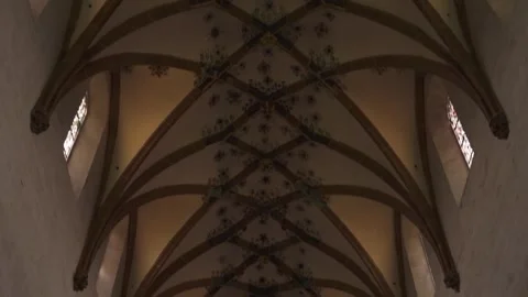 Inside of the Maulbronn Monastery Видео 303016575