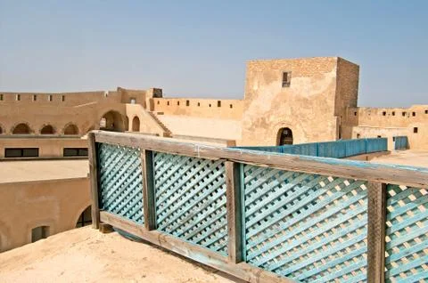 Inside mediaval fortress, Sousse, Tunisia Stock Photos