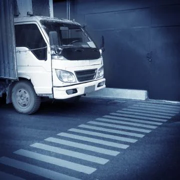 Inside the minivan plant Stock Photos