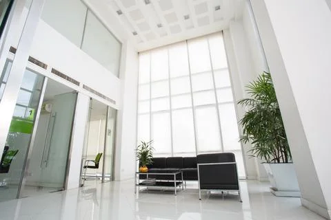 Inside of modern office Stock Photos