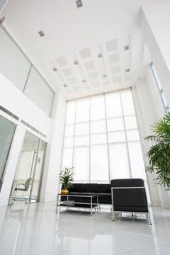 Inside of modern office Stock Photos