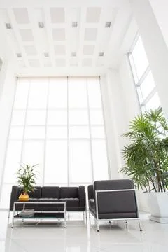 Inside of modern office Stock Photos
