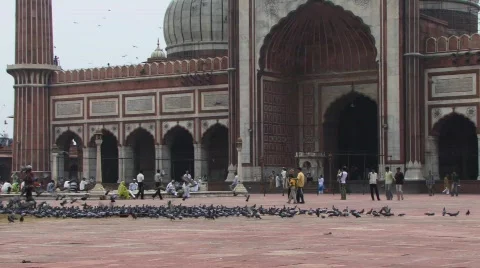 Inside Mosque 스톡 동영상 219180