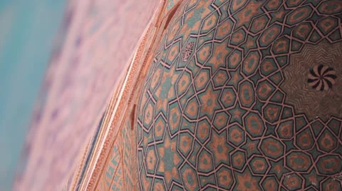 Inside a mosque Stock Footage 39685700