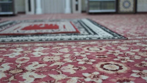 Inside the mosque Stock Footage 100996578