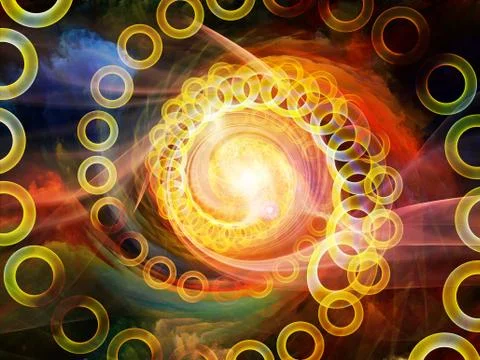 Inside Motion Vortex 스톡 일러스트