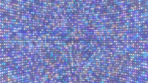 Inside Moving Room With Abstract Neon Glow Purple Blue Lights Flash Stock Footage 278648561