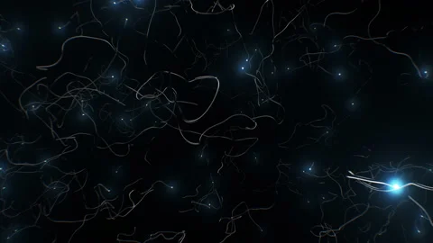 Inside Neural network Concept Artificial Intelligence Technology Background Stock Footage 146478081