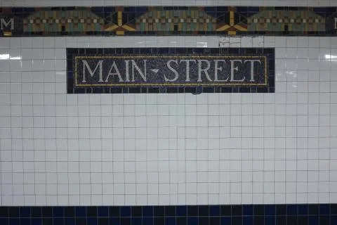 Inside New York Subway Stock Photos