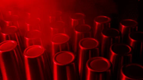 Inside Nuclear Reactor With Gas Cooling Stock Footage 209726687