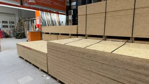 Inside OBI Store in Jabłonna, Poland: Product Shelves and Store Layout Stock Footage 277510191