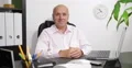 Inside Office Room Associate Manager Public Live Announcement Smiling Speech 4k or 4k+ Resolution