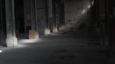 Inside old building Stock Footage 37013416