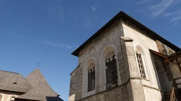 Inside Old The Khotyn Fortress. Stock Footage 86154357