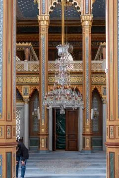 İnside  The Old Ottoman Mosque Stock Photos