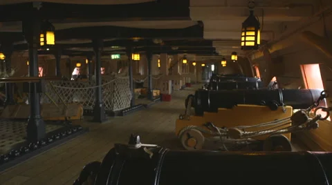 Inside the old ship. Stock Footage 67826460