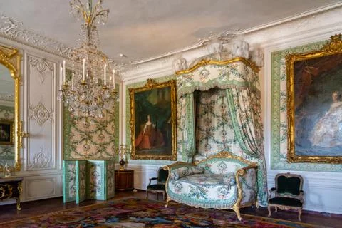 Inside the palace of Versailles Stock Photos