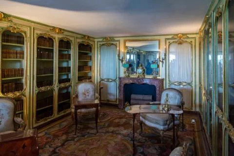 Inside the palace of Versailles Stock Photos