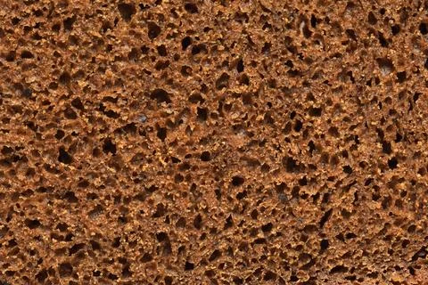 Inside part of sliced rye bread background or texture. Stock Illustration