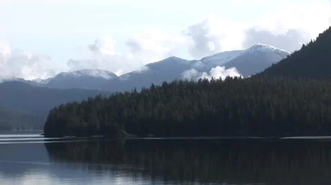 Inside Passage Canada &amp; Alaska Video stock 46305403