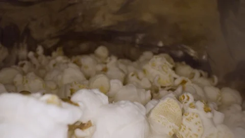 Inside a popcorn bag 4k Stock Footage 107231517