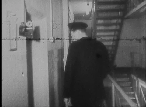 INSIDE PRISON / JAIL (1960's) Stock Footage 168598196