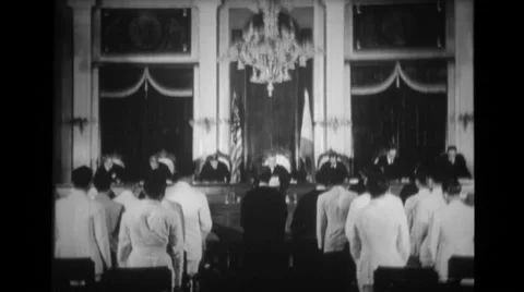 Inside proceedings of the supreme court Stock Footage