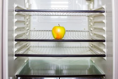 Inside the refrigerator Stock Photos