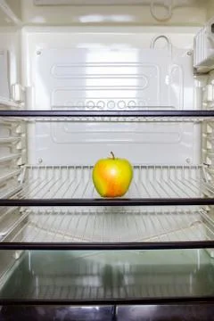 Inside the refrigerator Stock Photos