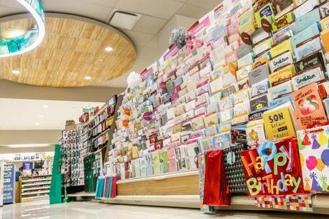 Inside Rite Aid pharmacy Stock Photos
