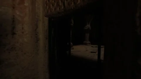 Inside the rock-hewn church 2 Stock Footage 331170631