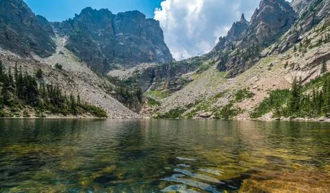 Inside of the Rocky Mountains Stock Photos