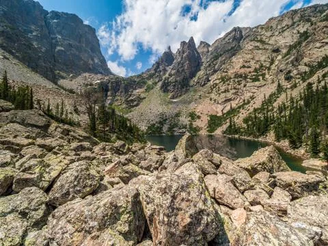 Inside of the Rocky Mountains Stock Photos