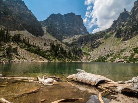 Inside of the Rocky Mountains Stock Photos
