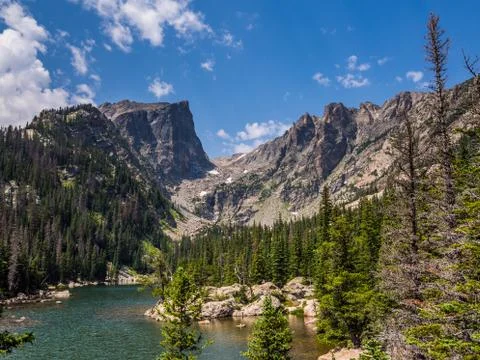Inside of the Rocky Mountains Stock Photos