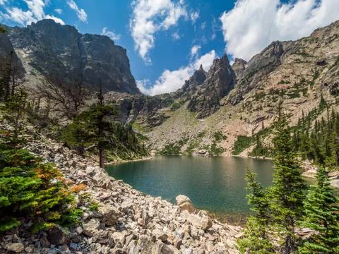 Inside of the Rocky Mountains Stock Photos