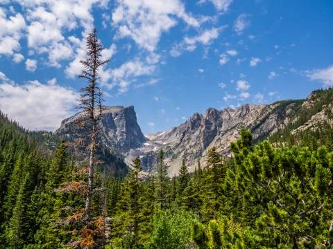 Inside of the Rocky Mountains Stock Photos