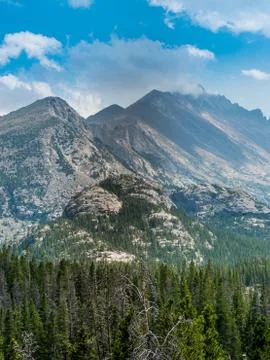 Inside of the Rocky Mountains Stock Photos