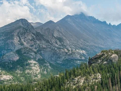 Inside of the Rocky Mountains Stock Photos