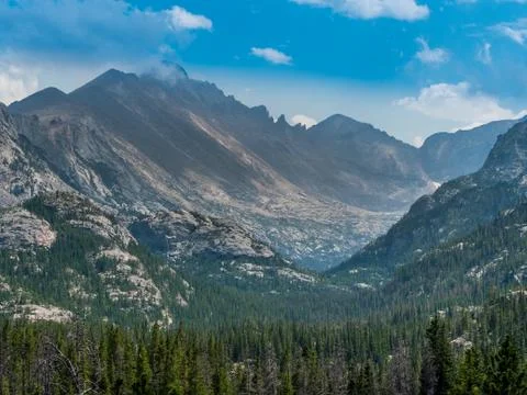 Inside of the Rocky Mountains Stock Photos