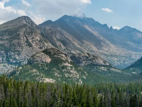 Inside of the Rocky Mountains Stock Photos