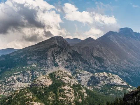 Inside of the Rocky Mountains Stock Photos