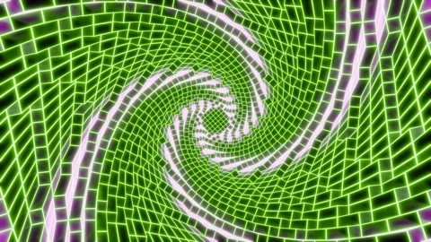 Inside Rotating Pyramid 4K VJ Loop - Hypnotic Music Background Animation Pin Stock Footage 300794059