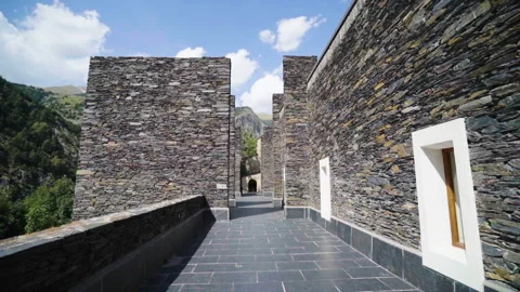 Inside The Sanctuary Of Meritxell Stock Footage 221827232