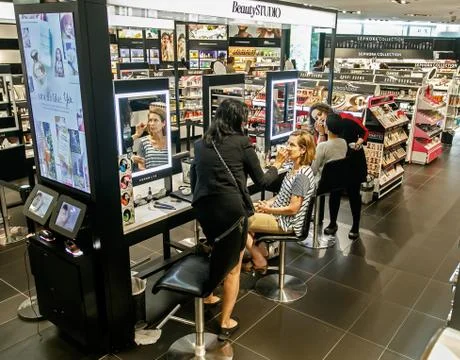 Inside Sephora Stock Photos