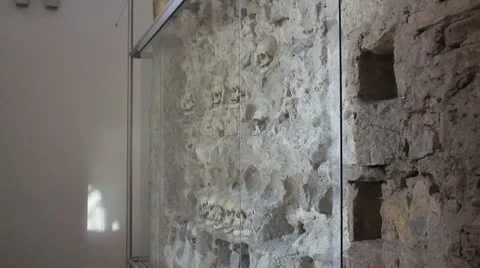 Inside the Skull Tower _4 Stock Footage 8966041