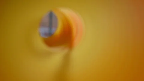 Inside of slinky Stock-Footage 93519394