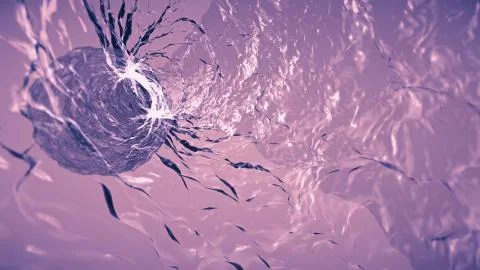 Inside soft water swirl simulation illustration background new nature digital Stock Illustration