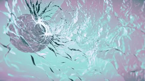 Inside soft water swirl simulation illustration background new nature digital イラスト素材